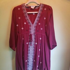 Umgee tunic dress- medium